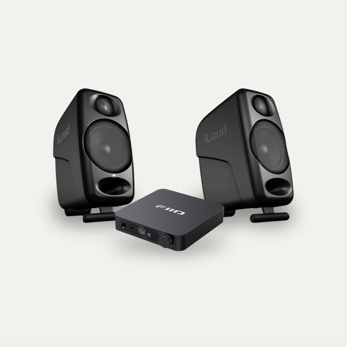 IK Multimedia iLoud Micro Monitor + FiiO K11 Desktop Set – Monitor Colour Black, DAC Colour Black