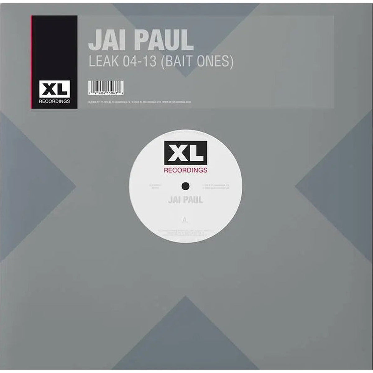 XL Recordings Jai Paul - Leak 04-13 (Bait Ones) (Black) Vinyl LP, electronic, black