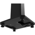 Kanto Audio SX 26-inch speaker stands with adjustable height and sturdy metal construction for supporting audio speakers.