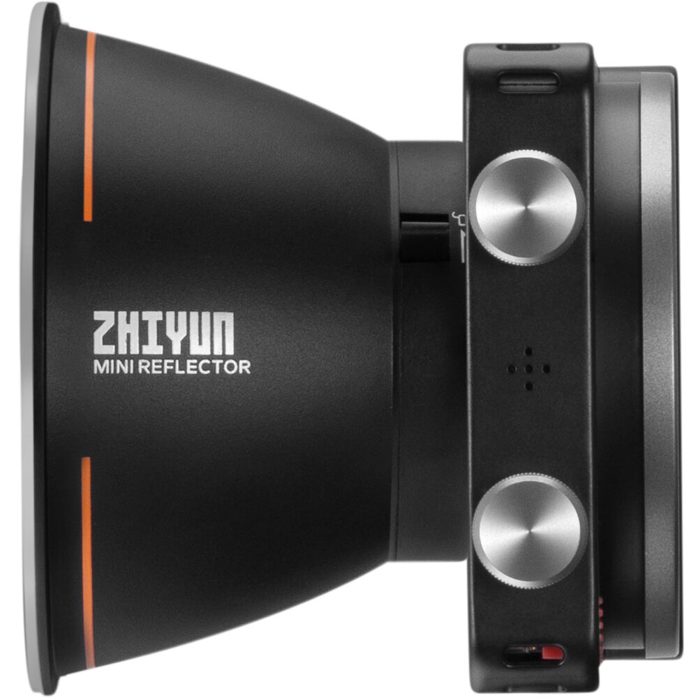 Zhiyun Molus X100 Bi-Color LED light panel with adjustable brightness and color temperature, mounted on a stand for photography or videography.