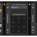 Bitwig Studio 5 music production software interface with digital audio workstation features and colorful control panels.