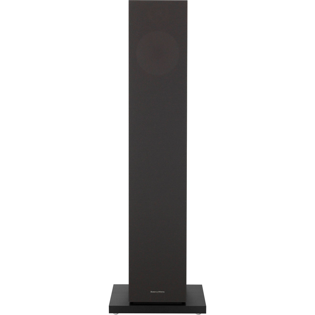 Bowers & Wilkins 603 S3 passive floorstanding speakers with sleek black cabinets and driver components visible.