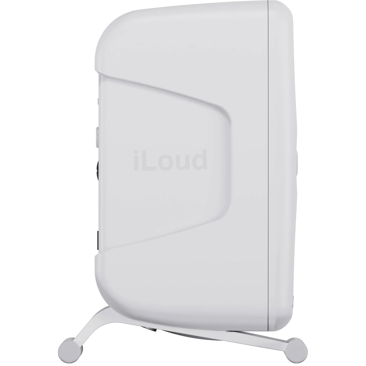 IK Multimedia iLoud MTM MK2 active nearfield monitors with dual speaker drivers and sleek black finish.