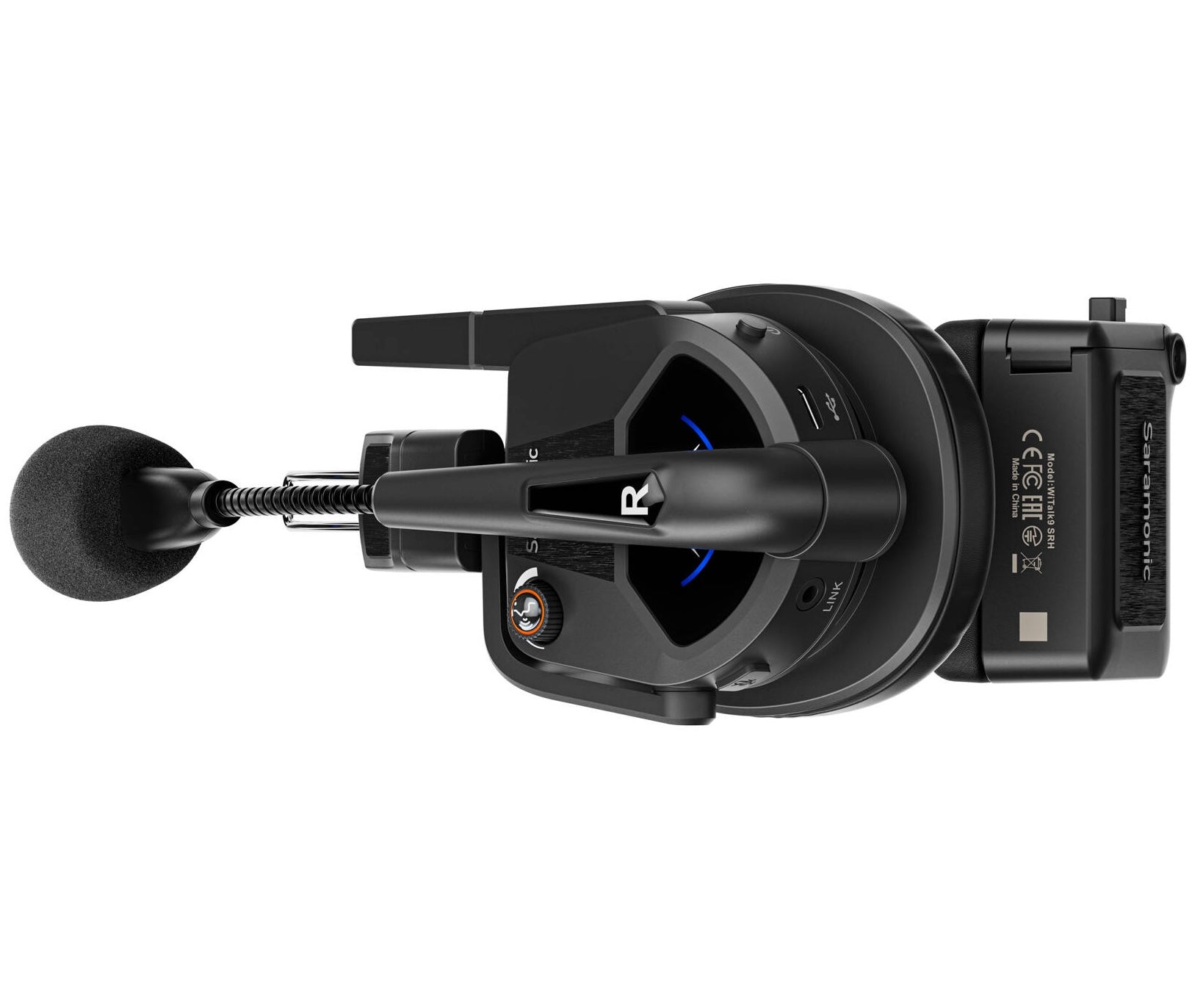 Saramonic WiTalk9 WT7S 7-person wireless video equipment set with microphones and receivers for professional filming.