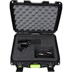 Shure SH-SM7-WP microphone case for Shure SM7B, durable protective bag with zipper and handle for professional microphone storage.