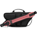 Wandrd Rogue Sling video equipment bag with adjustable strap, multiple compartments, and durable black fabric for camera gear storage.