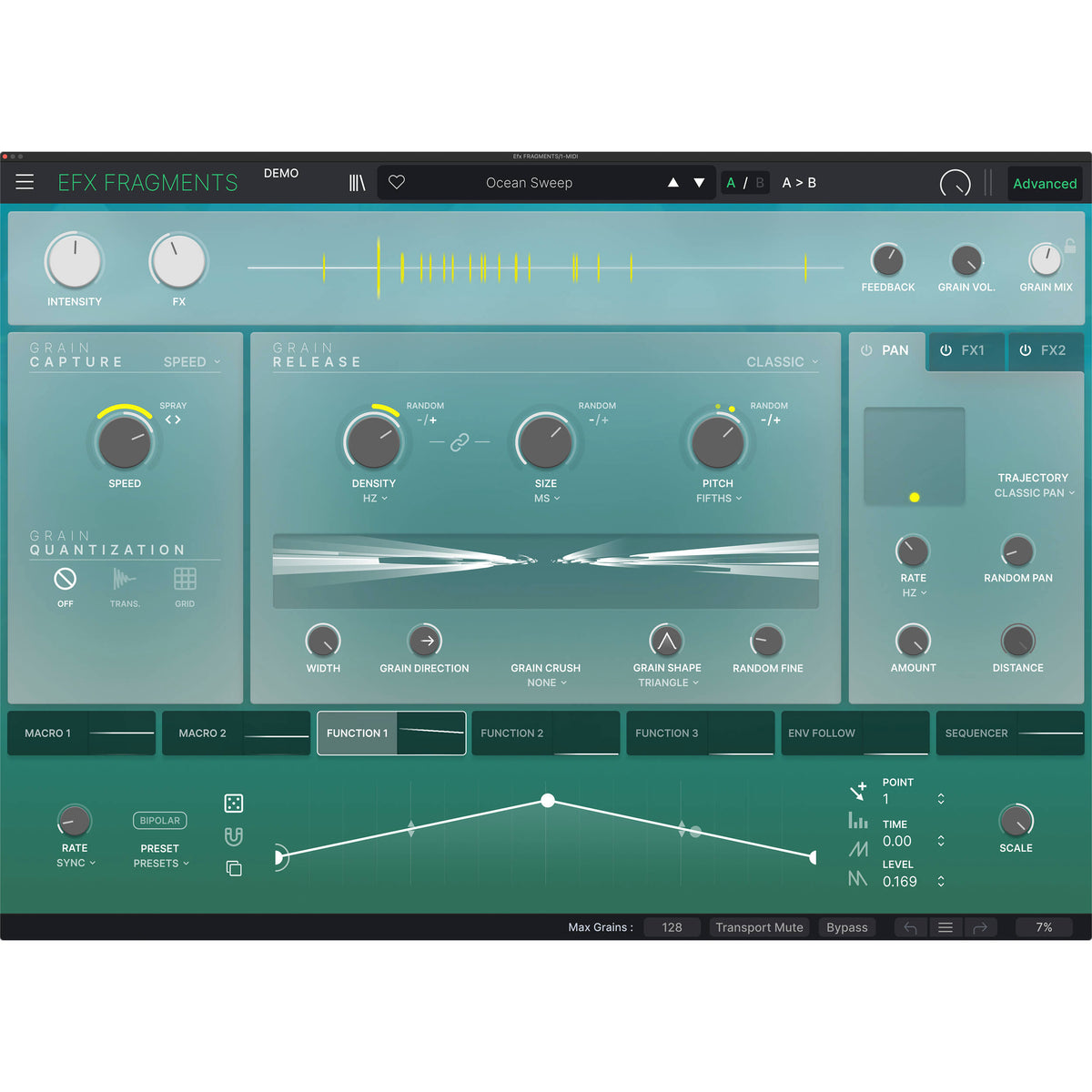 Arturia FX Collection 6 Intro virtual plugin processors interface showing various audio effects and controls.