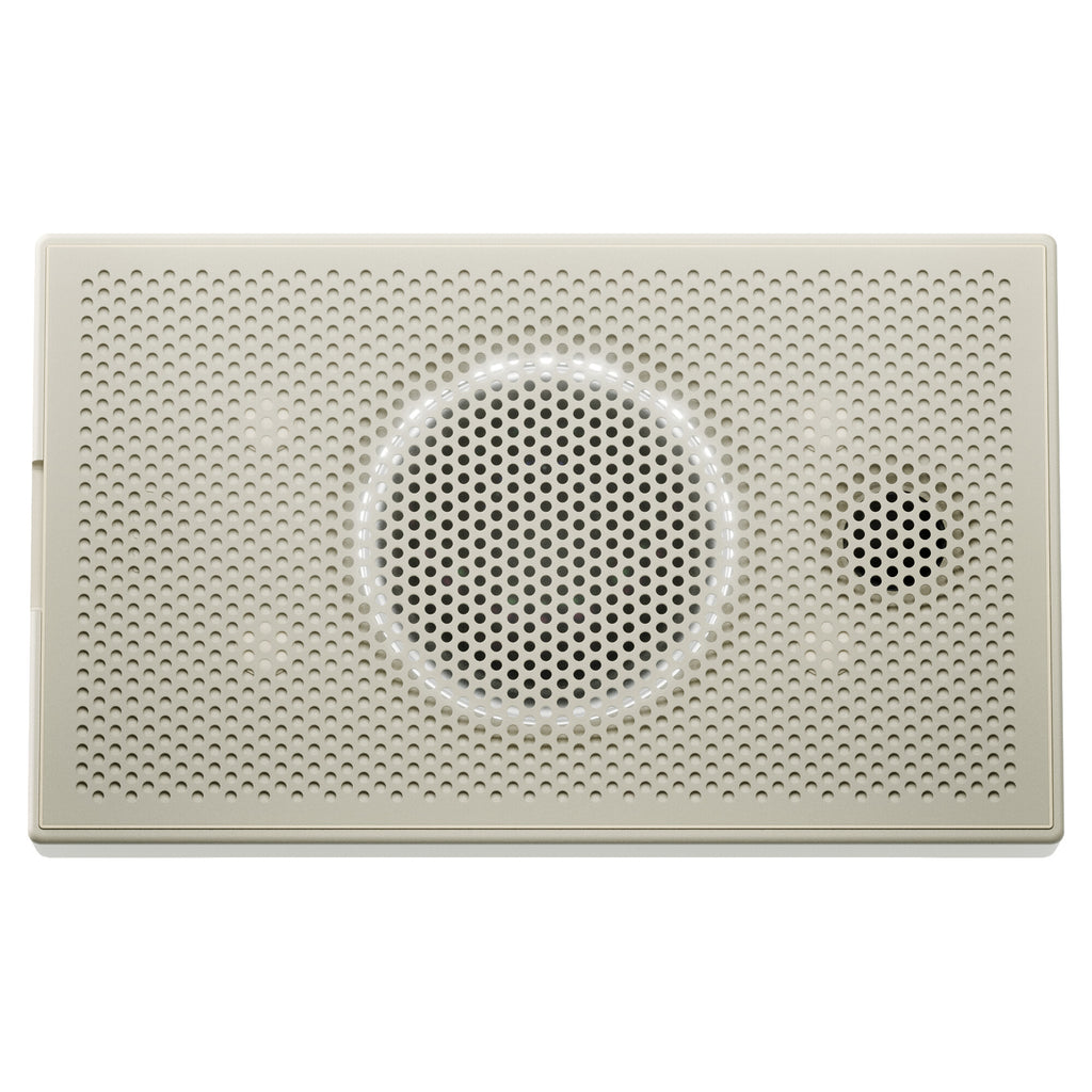 AIAIAI UNIT-4 MKII, white speaker placed horizontally