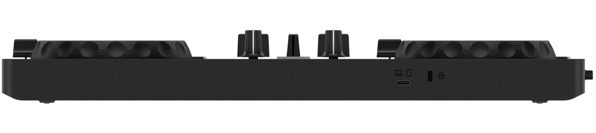 AlphaTheta DDJ-FLX2 2-channel DJ controller, rear panel and connections