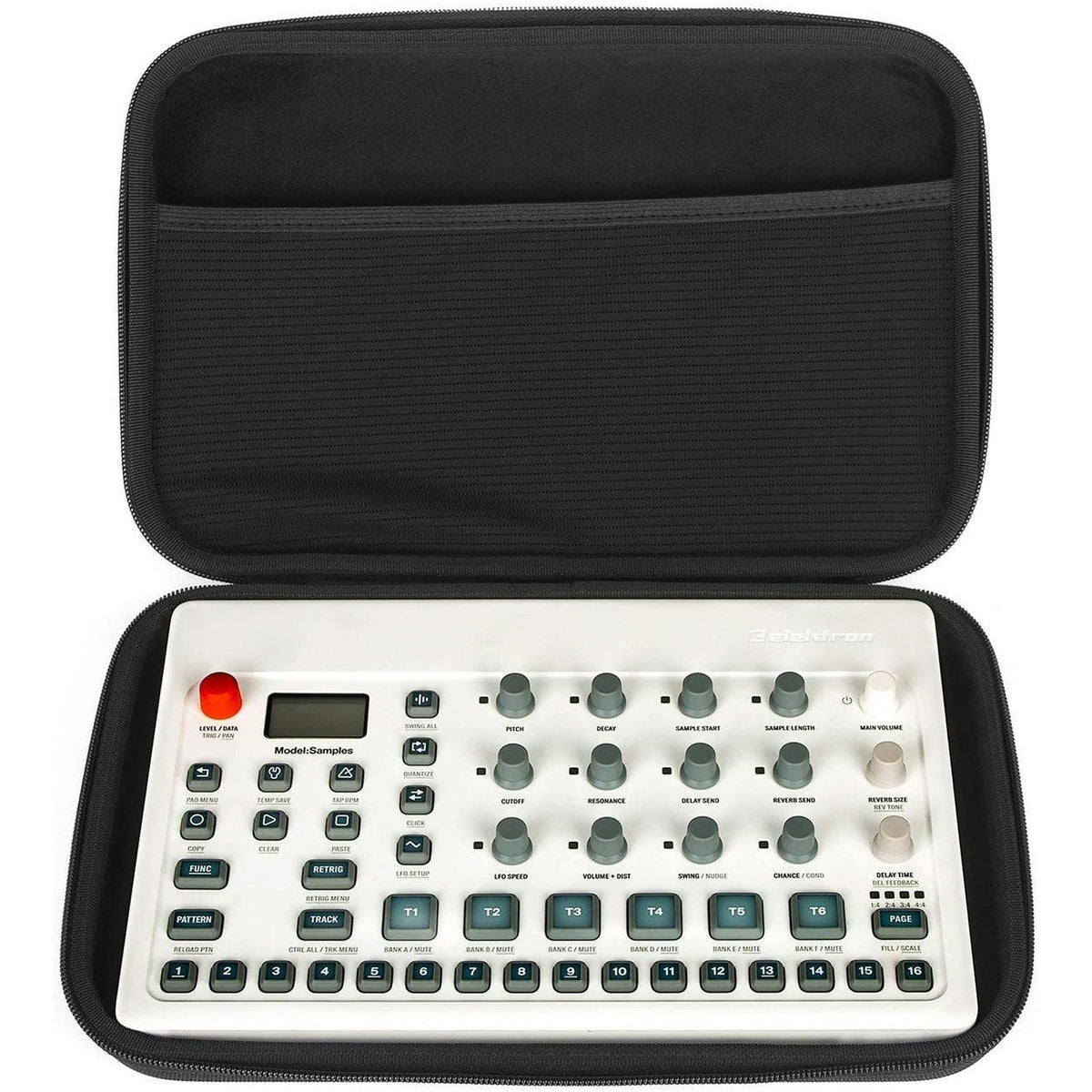 Analog Cases Pulse Case for Elektron Model Samples and Cycles, durable studio bag designed for electronic music gear.