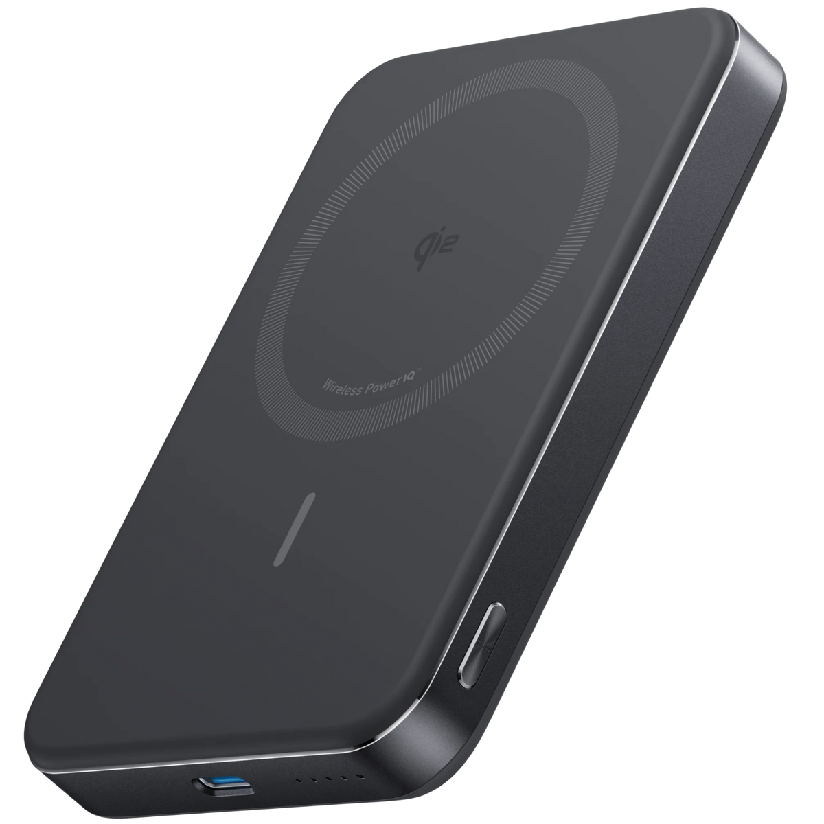 Anker MagGo 10K slim power bank, in black