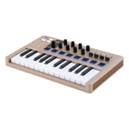 Arturia MiniLab 3 MIDI keyboard, in black, close-up