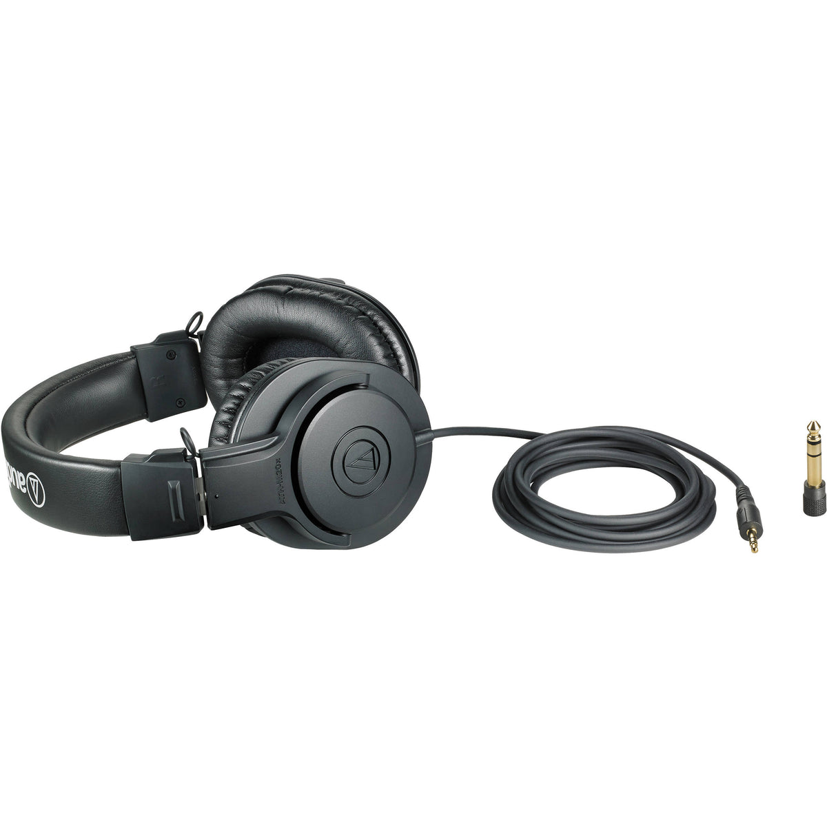 Audio-Technica ATH-M20x studio headphones, side view