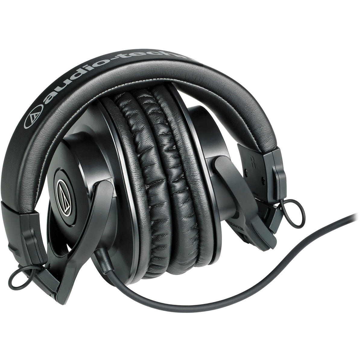 Audio-Technica ATH-M30x studio headphones, folded flat