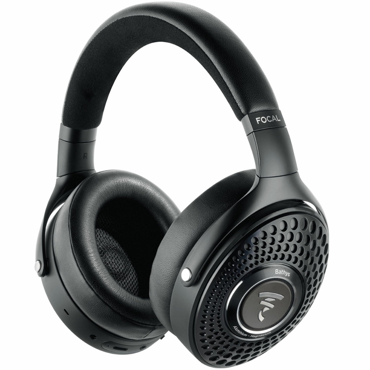 Focal Bathys wireless headphones in black with sleek packaging, showcasing the stylish design and premium branding.