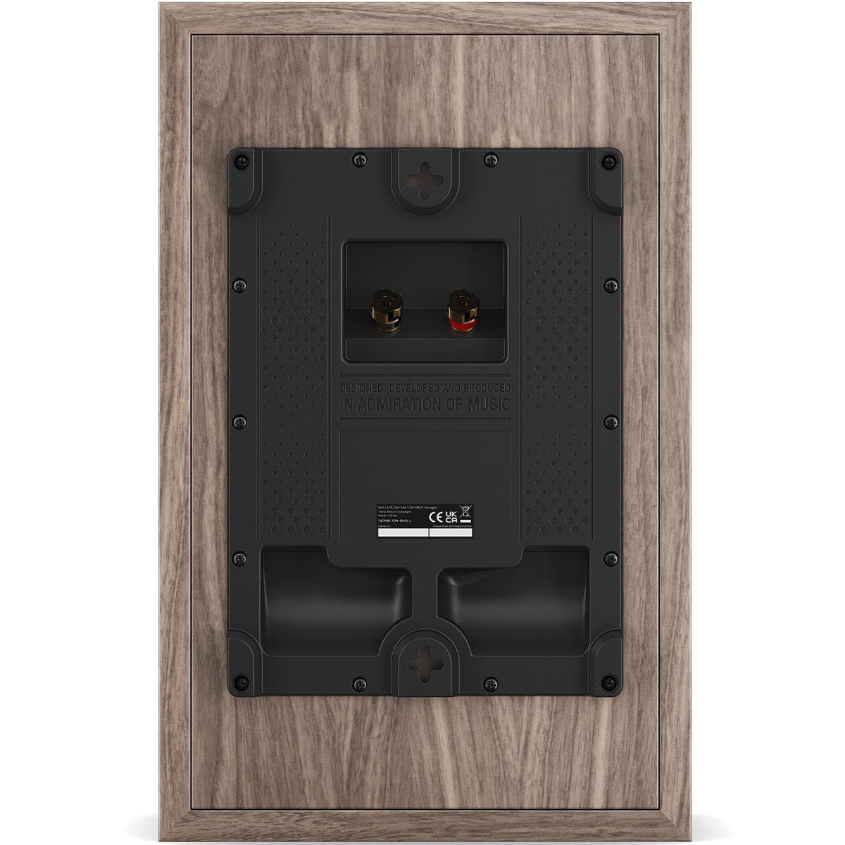 DALI Sonik On-Wall in-wall and outdoor speaker showcasing sleek design and durable exterior for high-quality audio performance