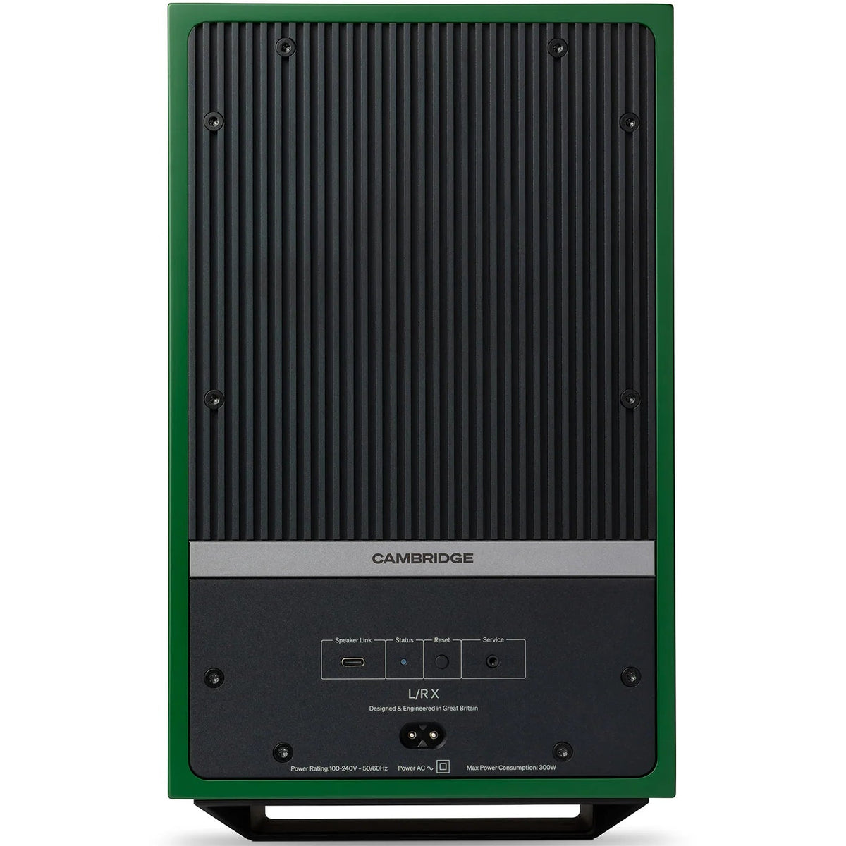 Cambridge Audio L/R X active bookshelf speakers, green