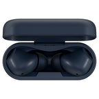 Cambridge Audio Melomania A100 SE open charging case top view, Blue