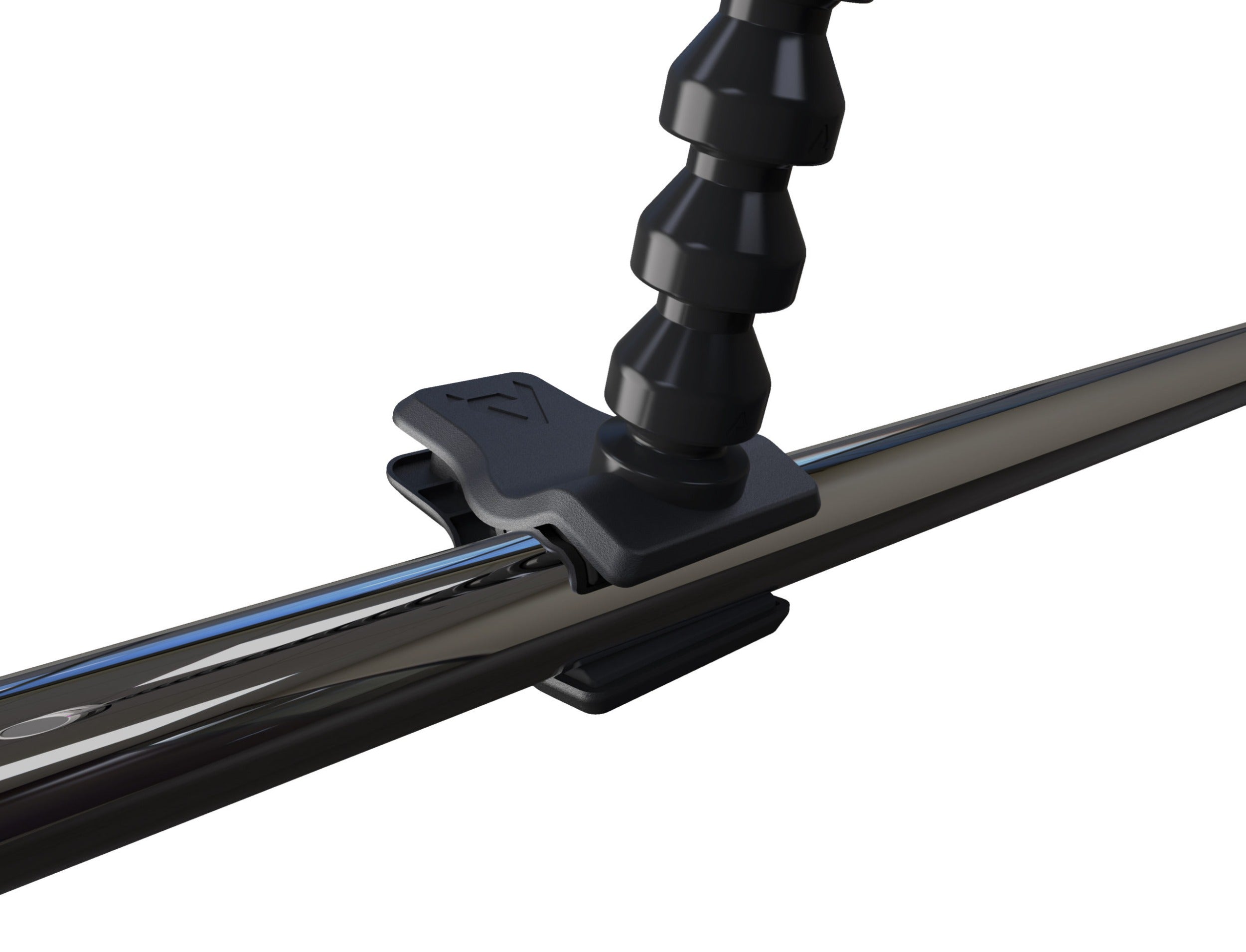 Chrome metal clip-on microphone pop filter set by Pop Audio, designed to reduce plosive sounds during recording.