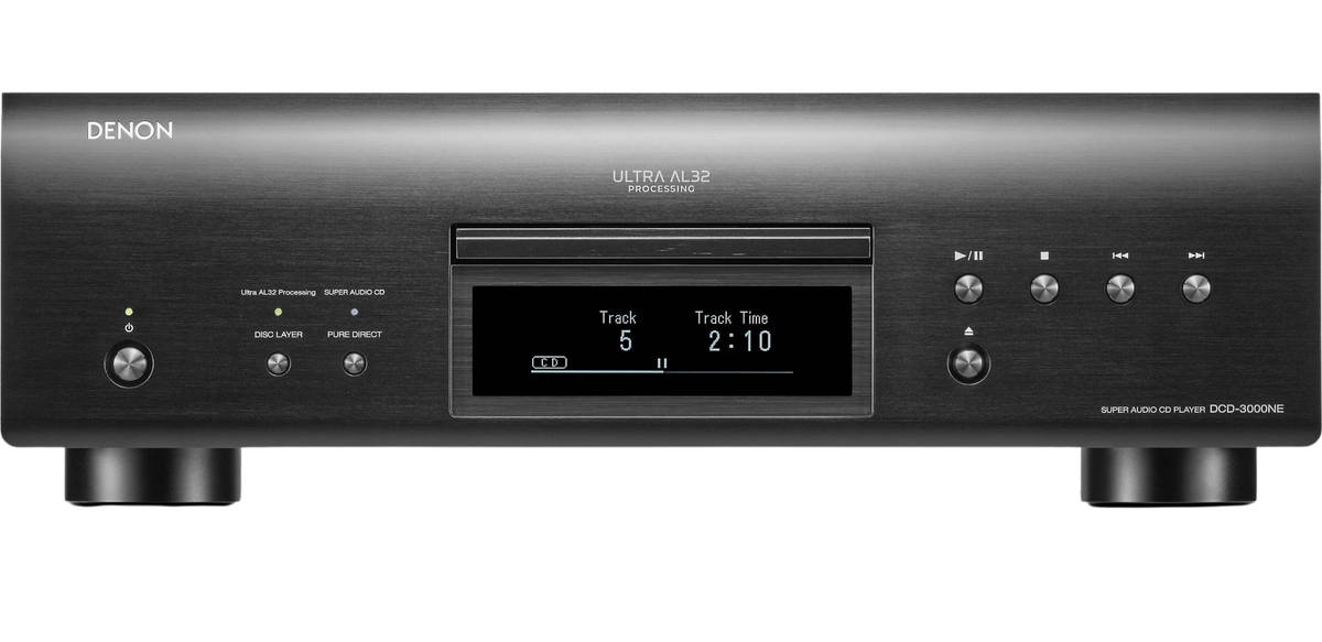 Denon DCD-3000NE cd players, alternate view