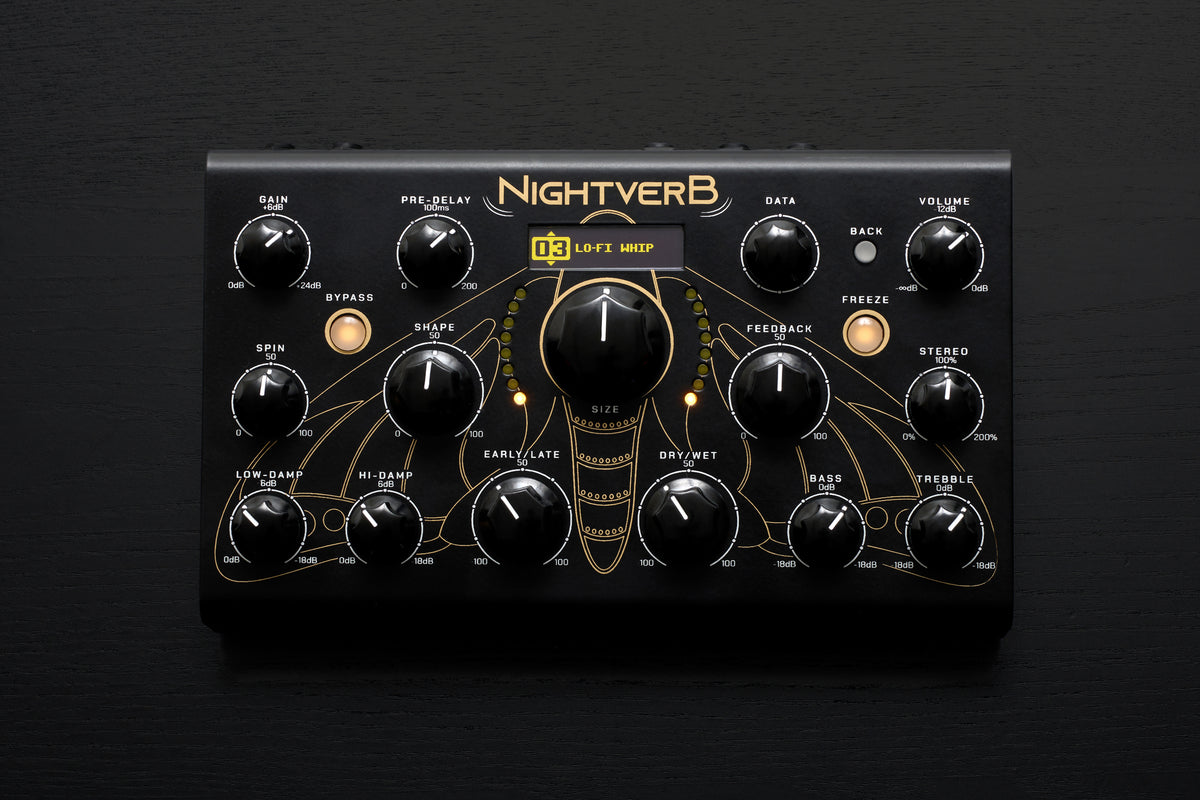 Erica Synths Nightverb Eurorack effects module.