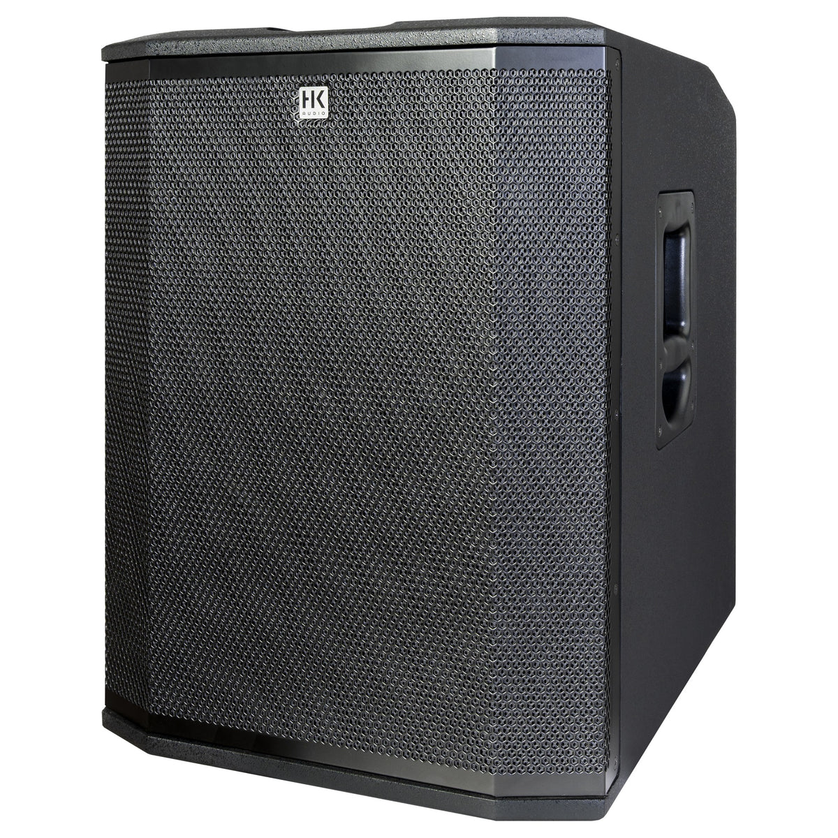 HK Audio POLAR 15 MK2 15-inch subwoofer, angled front view