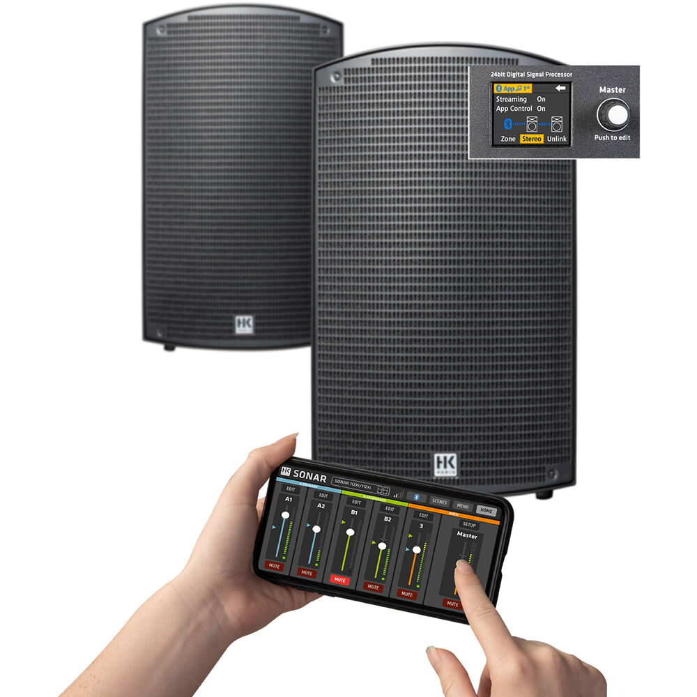 HK Audio SONAR 110 Xi, active loudspeakers, view 7
