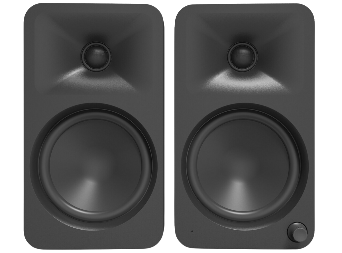 Kanto Audio Ora 4 desktop speakers, black alternate view 3