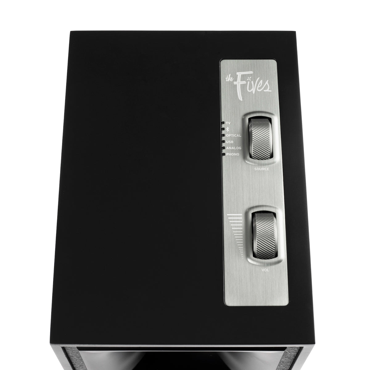 Klipsch The Fives active bookshelf speakers, angle 5