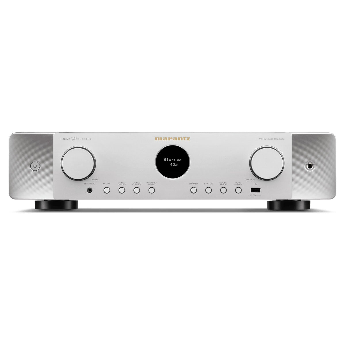 Marantz CINEMA 70s Series 2, Silver Gold, front