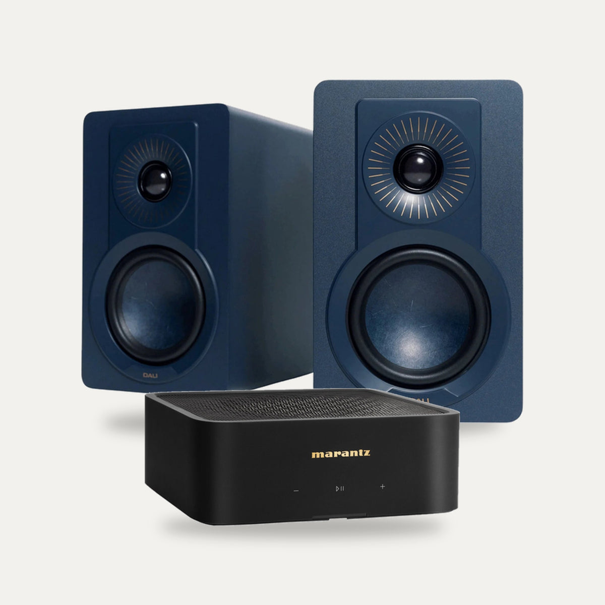 Marantz MODEL M1 + DALI KUPID Streaming System – Speaker Finish Chilly Blue