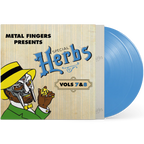 MF DOOM – Special Herbs Vol. 7 & 8 vinyl 2LP, sky blue colored vinyl record
