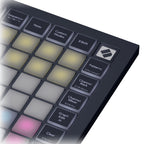 Novation FLpad Mini, close-up of the Patterns, Channel Rack and Mixer buttons