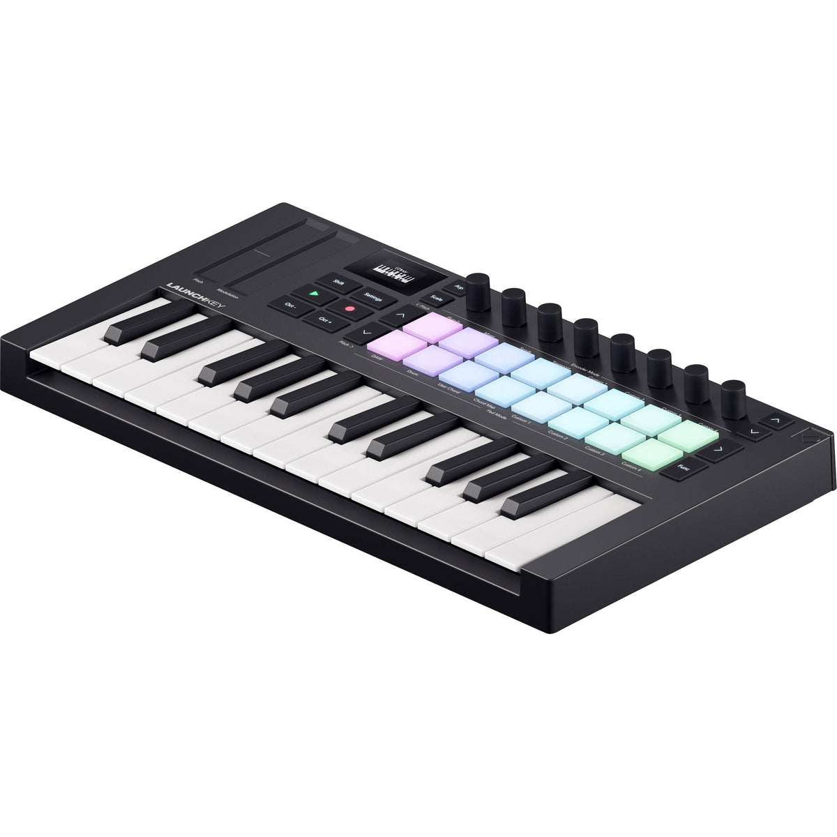 Novation Launchkey Mini 25 MK4 MIDI keyboard, in black