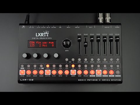 Erica Synths -rumpusyntetisaattori LXR-02