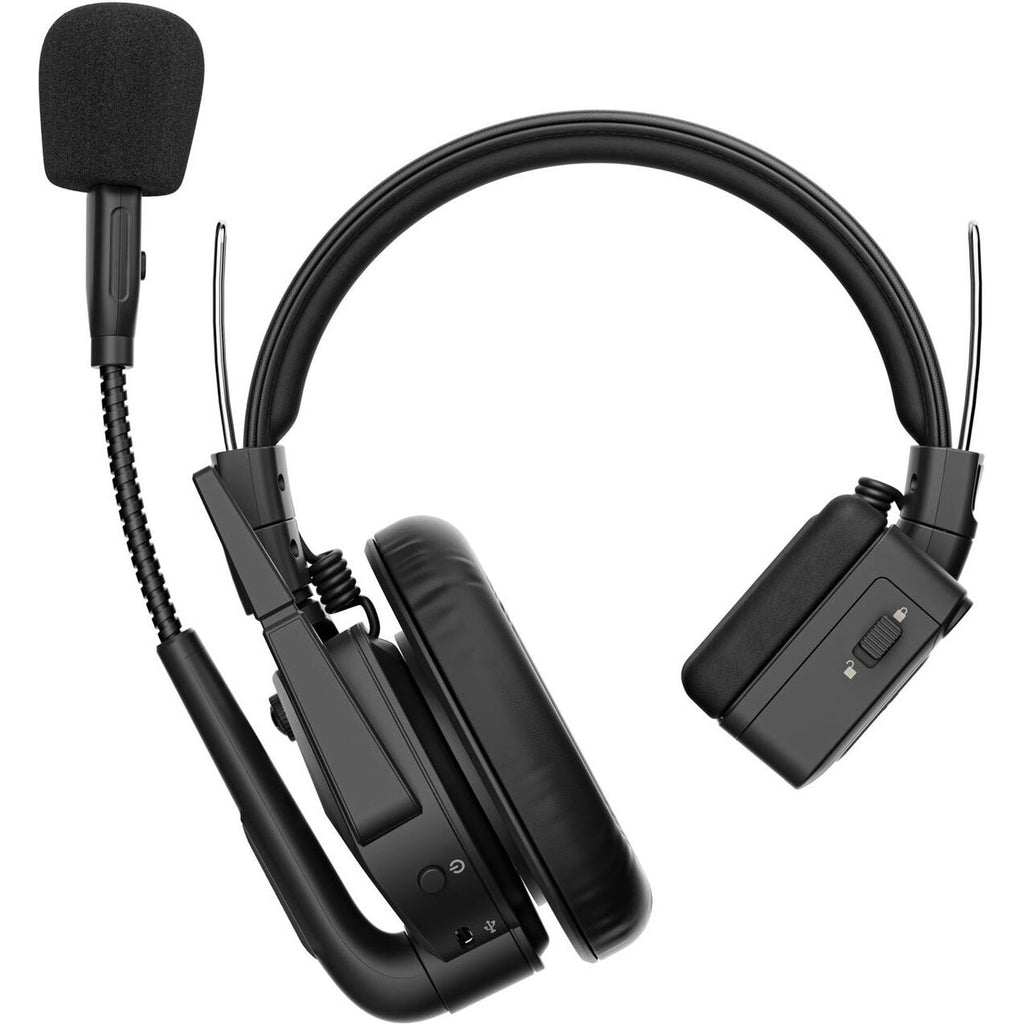 Saramonic WiTalk9 WT3S 3-person wireless video equipment set with microphones and receivers for clear audio recording.