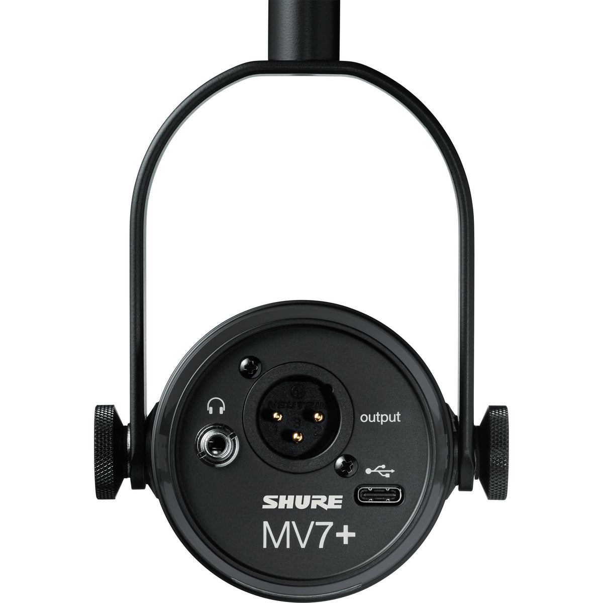 Shure MV7+ USB and XLR podcast microphone