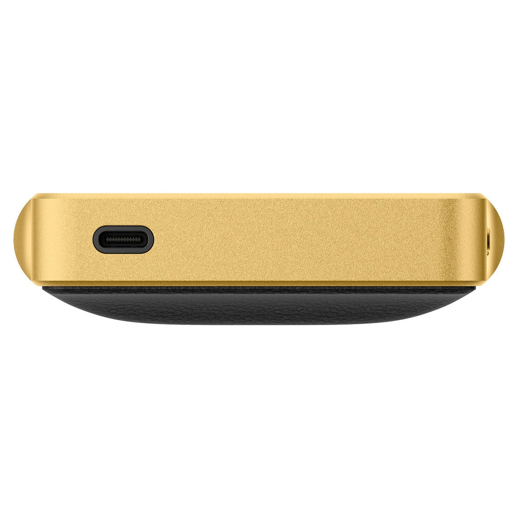 Sony NW-WM1ZM3 Walkman, bottom panel with USB-C port