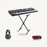 Arturia MiniFreak 49 + Focusrite Scarlett Solo 4th Gen + Hercules KS100B Synth Recording Set