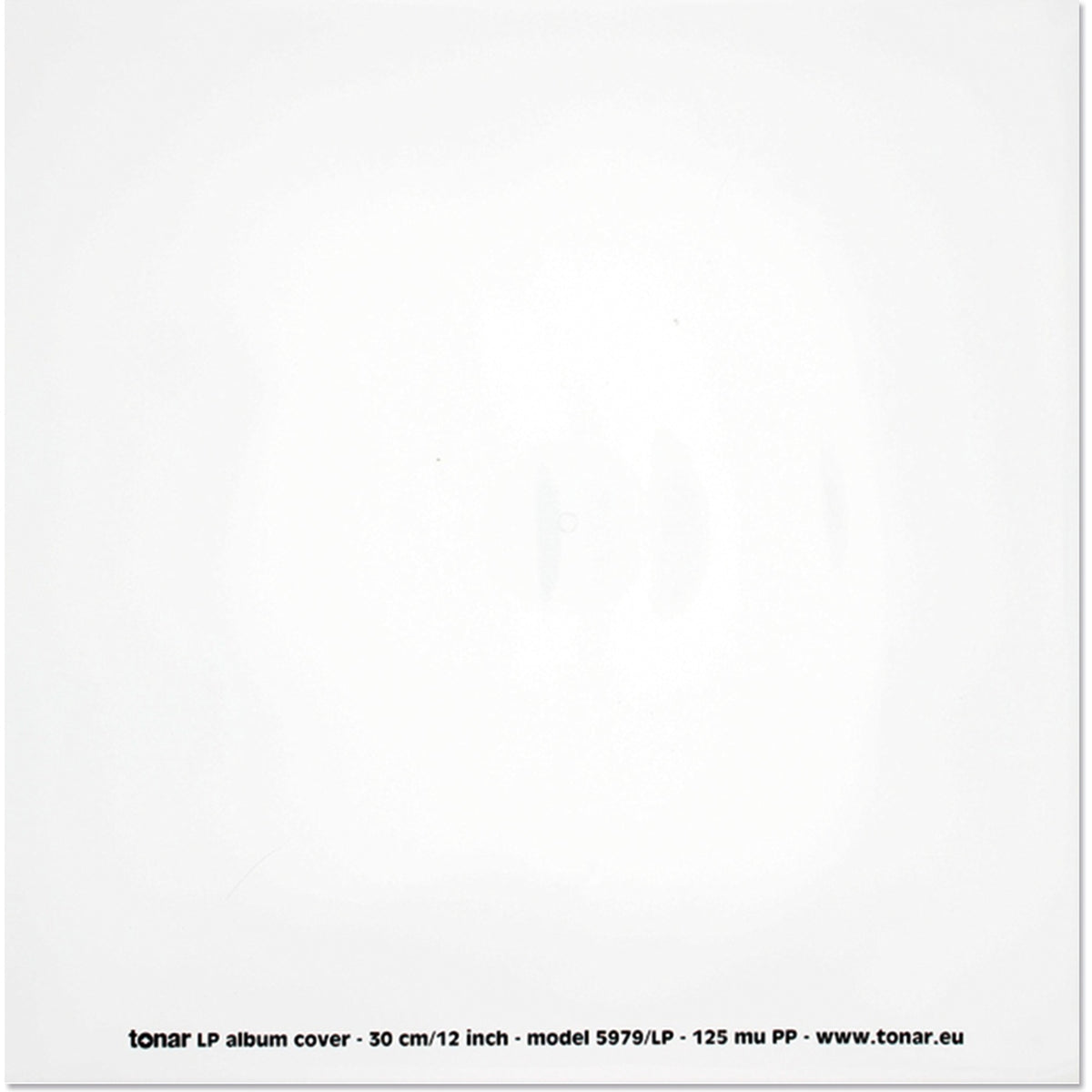 Tonar 12" Heavy Duty Outer Sleeves (25 pcs.), hero shot