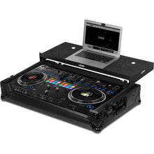 UDG Ultimate Flight Case Pioneer DDJ-REV7 Black Plus (Laptop Shelf + Wheels, U91077BL)