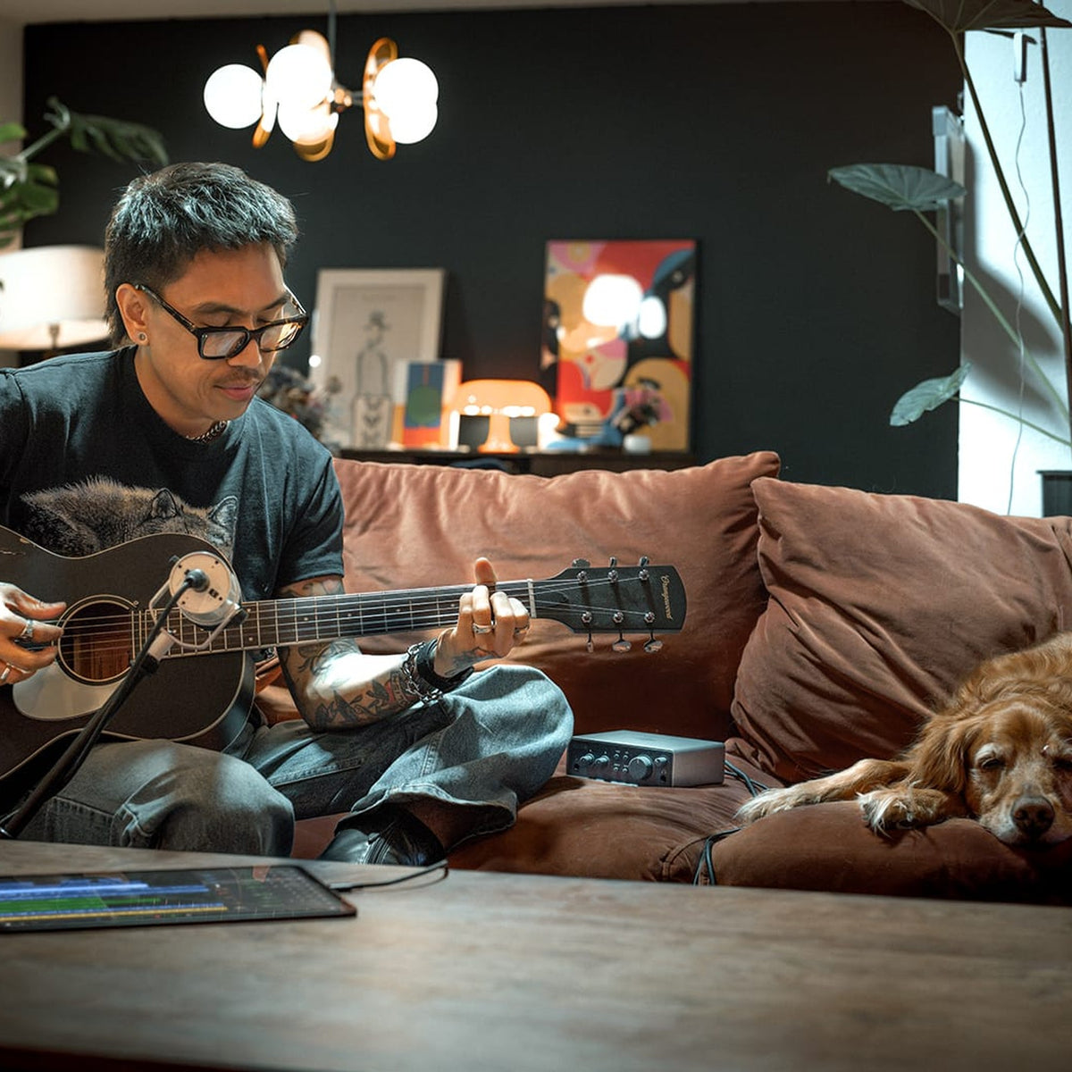 Universal Audio Volt 1 Gen 2, recording guitar at home