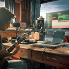 Universal Audio Volt 4 Gen 2, in a home studio